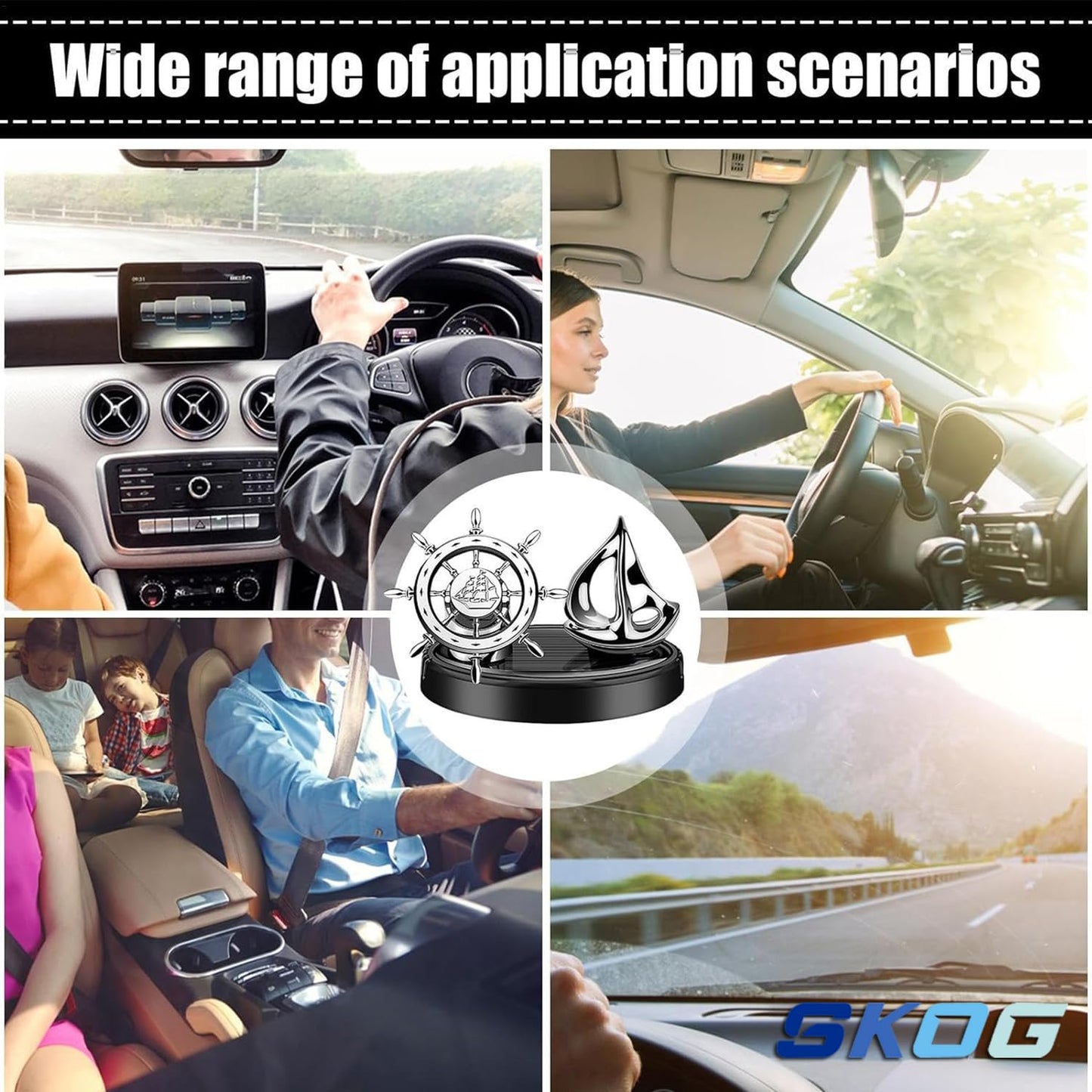 Ship Solar Perfume for Car |🔥FLAT 50% OFF SALE🔥