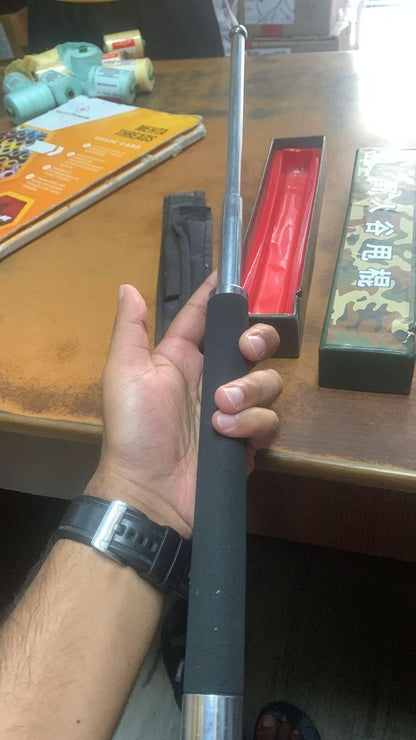 PREMIUM METAL SELF DEFENCE STICK (Heavy Metal and Extendable)